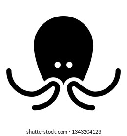 octopus favorites icon vector