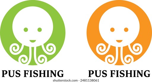 Octopus Fishing Club Logo Design