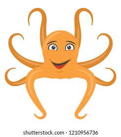 Octopus flat colored icon
