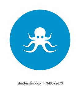 Octopus icon. 