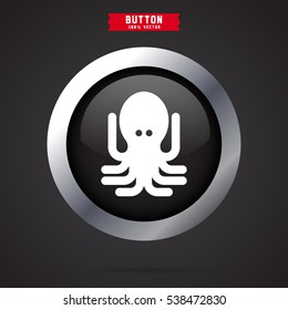 octopus icon design