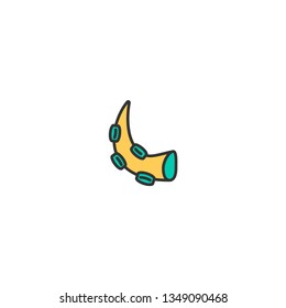 Octopus icon design. Gastronomy icon vector illustration
