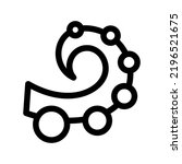 octopus icon or logo isolated sign symbol vector illustration - high quality black style vector icons
