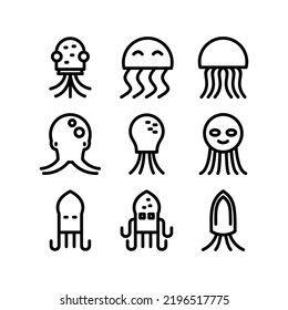 octopus icon or logo isolated sign symbol vector illustration - Collection of high quality black style vector icons
