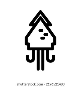 octopus icon or logo isolated sign symbol vector illustration - high quality black style vector icons
