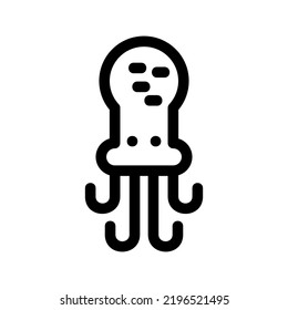 octopus icon or logo isolated sign symbol vector illustration - high quality black style vector icons
