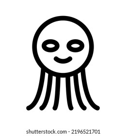 octopus icon or logo isolated sign symbol vector illustration - high quality black style vector icons
