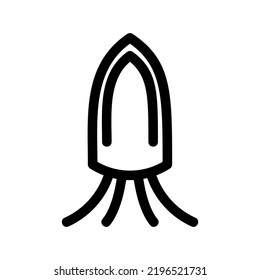 octopus icon or logo isolated sign symbol vector illustration - high quality black style vector icons
