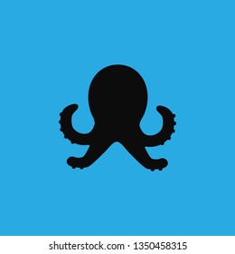 octopus icon vector