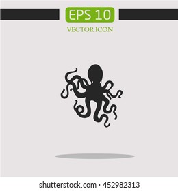 Octopus Icon Vector