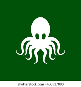octopus icon. octopus vector illustration