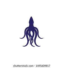 octopus icon Vector Illustration design template