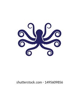 octopus icon Vector Illustration design template