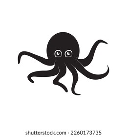 octopus icon vector illustration symbol design