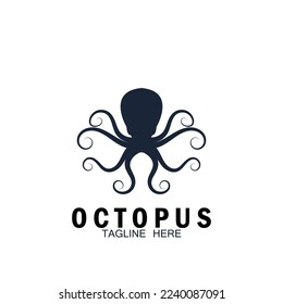 octopus  icon vector illustration template design