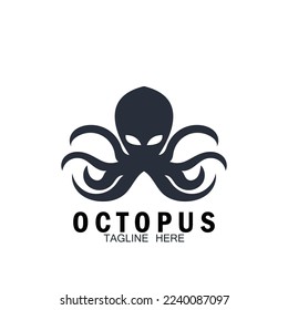 octopus  icon vector illustration template design