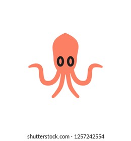 octopus icon vector modern style