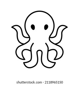 
Vector De Icono Octopus En Diseño De Moda.