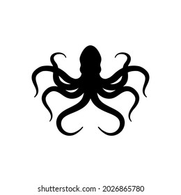 Octopus icon vector. seafood illustration sign collection. Ocean symbol or logo.