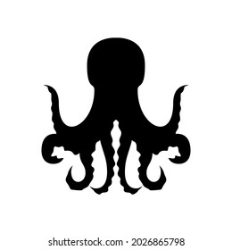Octopus icon vector. seafood illustration sign collection. Ocean symbol or logo.