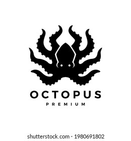 Octopus Kraken Logo Vector Icon Illustration Stock Vector (Royalty Free ...