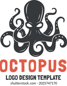 Octopus logo concept Premium Vector 
