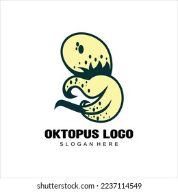Octopus logo design color inspiration 