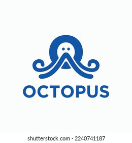diseño vectorial del logotipo de octopus