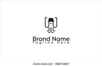 Octopus-Logo-Design und Vektorvorlage 