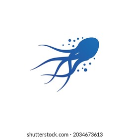 Octopus logo design vector template
