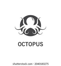 Octopus logo design vector template