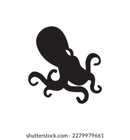 Octopus Logo design vector template. Symbol concept icon.