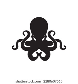 Octopus Logo design vector template. Symbol concept icon.