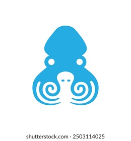 Plantilla de Vector de diseño de logotipo de pulpo