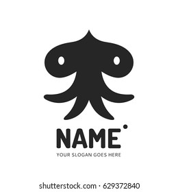 Octopus, logo design vector template. Symbol concept icon.