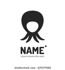 Octopus. Logo design vector template. Symbol concept icon.