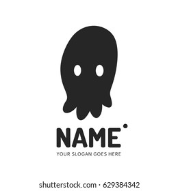 Octopus, logo design vector template.  