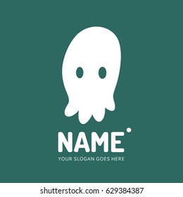 Octopus, logo design vector template. 