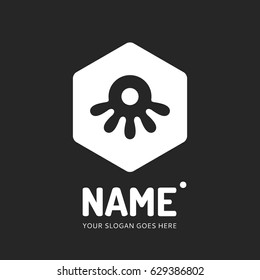 Octopus, logo design vector template. Symbol concept icon.