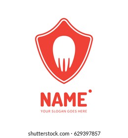 Octopus, logo design vector template. Symbol concept icon.