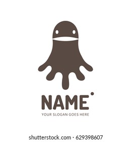 Octopus, logo design vector template. Symbol concept icon.