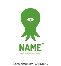 Octopus, logo design vector template. Symbol concept icon.