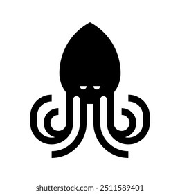 Octopus logo. Icon design. Template elements