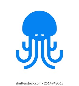 Octopus logo. Icon design. Template elements