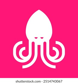 Octopus logo. Icon design. Template elements