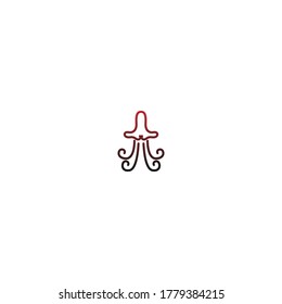 Octopus logo icon vector template