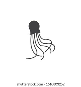 Octopus logo ilustration vector template