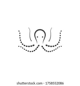 Octopus logo ilustration vector template