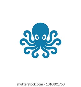 Octopus Logo Stock Vector