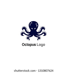 Octopus Logo Stock Vector